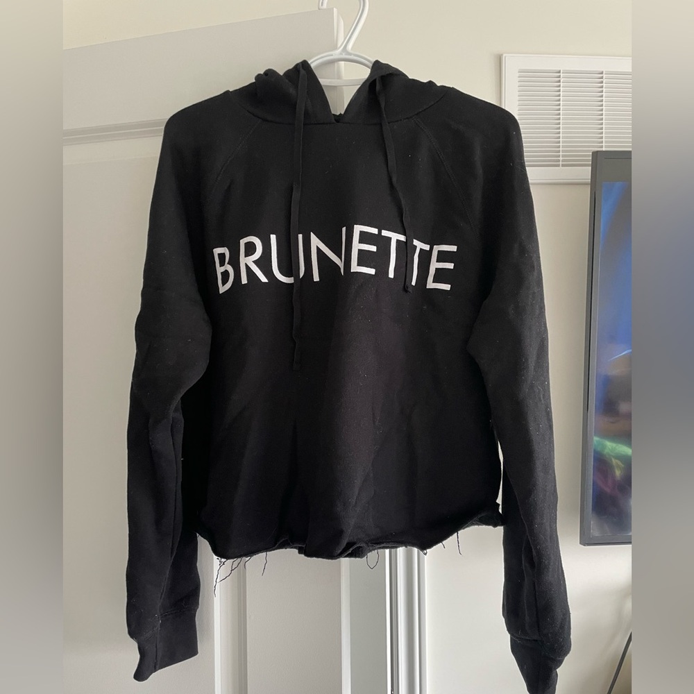 Brunette hoodie